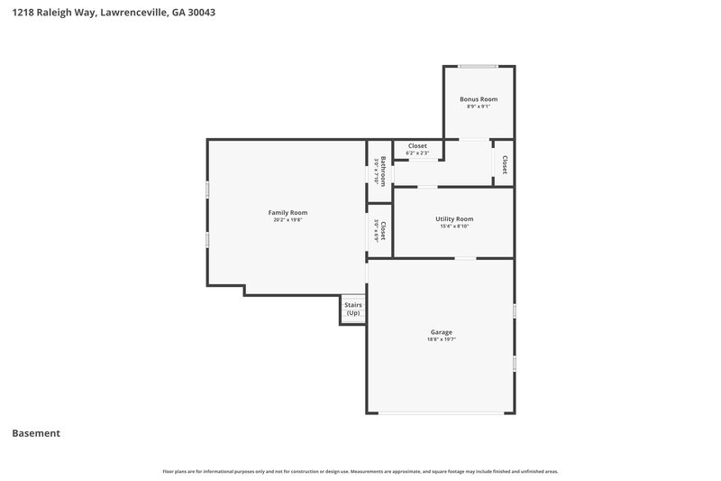 2,575/Mo, 1218 Raleigh Way Lawrenceville, GA 30043 Floor Plan View 3
