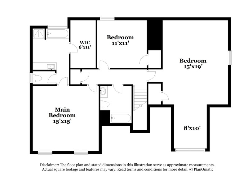 2,190/Mo, 4548 White Rd Douglasville, GA 30135 Floor Plan View 2