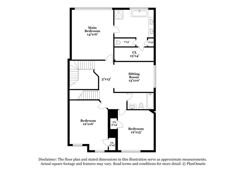 2,405/Mo, 3396 Baylor Cir McDonough, GA 30253 Floor Plan View 2