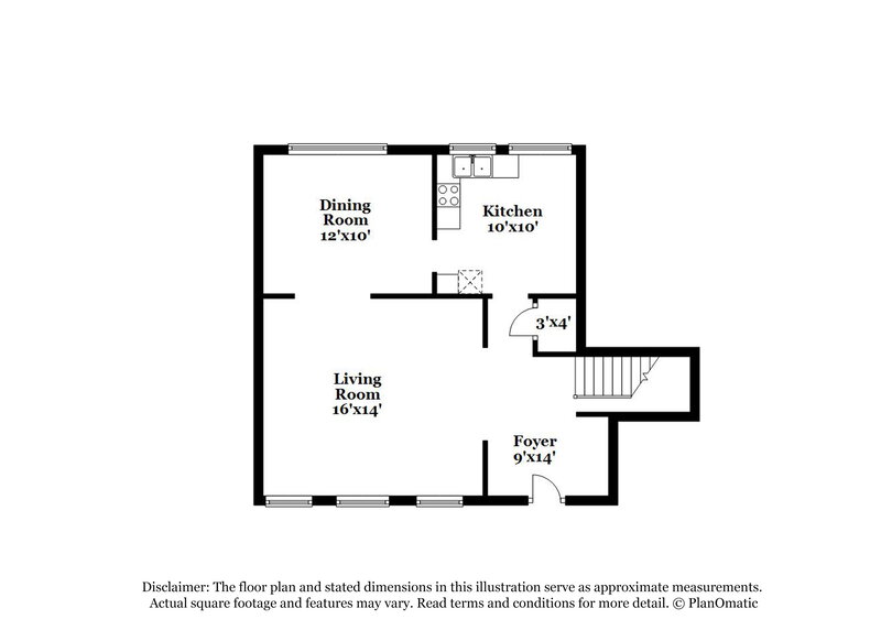 1,975/Mo, 1847 Donna Ct Lawrenceville, GA 30043 Floor Plan View 3