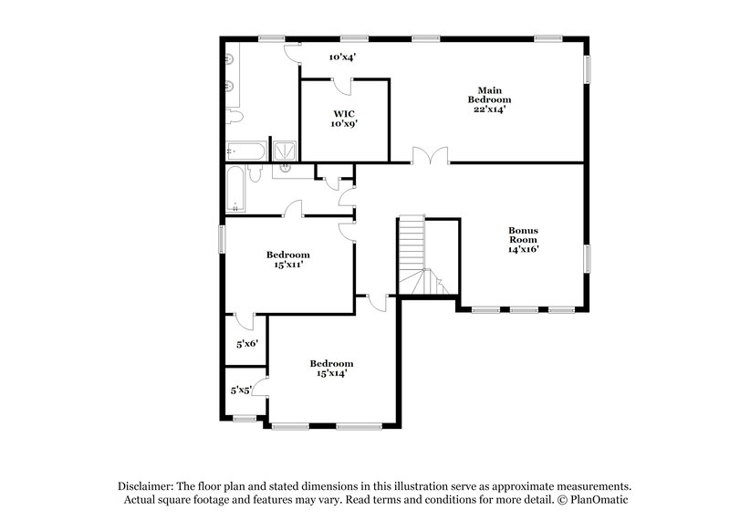 2,225/Mo, 495 Branch Valley Dr Dallas, GA 30132 Floor Plan View 2