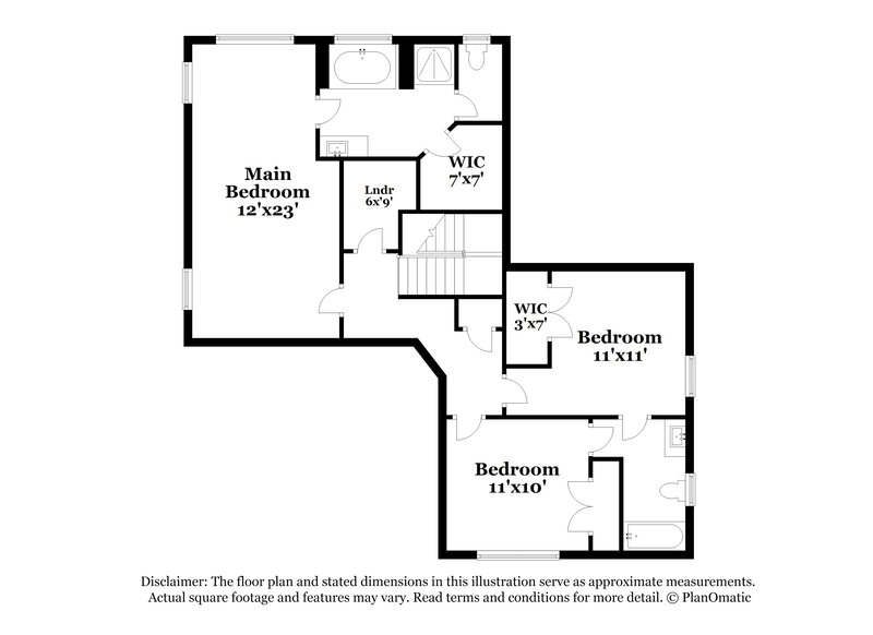3,890/Mo, 2530 Walter Way Stockbridge, GA 30281 Floor Plan View 2