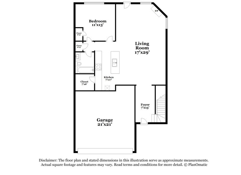 3,330/Mo, 2301 Church St Hampton, GA 30228 Floor Plan View