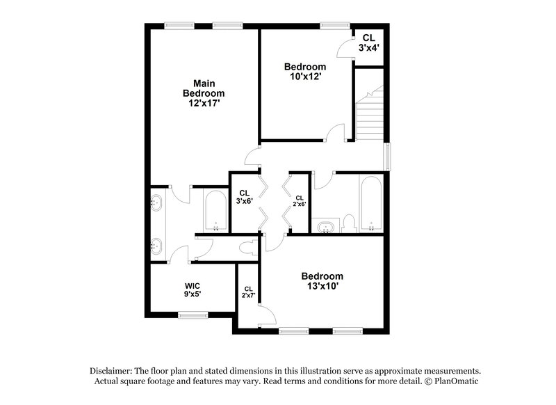 1,805/Mo, 111 Providence Dr Dallas, GA 30157 Floor Plan View 2