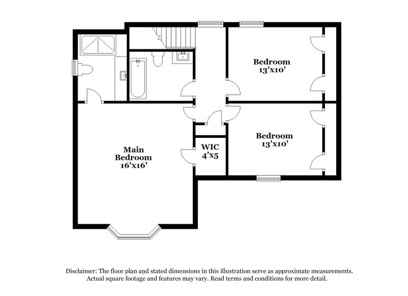 2,820/Mo, 4936 Condor Pl NE Marietta, GA 30066 Floorplan View 2