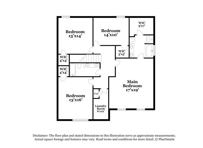 2,010/Mo, 1335 Elmstead Pl Unit 1021 Locust Grove, GA 30248 Floor Plan View 2