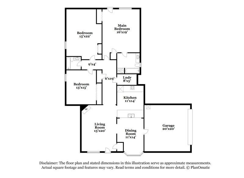 2,840/Mo, 1044 Navaho Trl Monroe, GA 30655 Floor Plan View