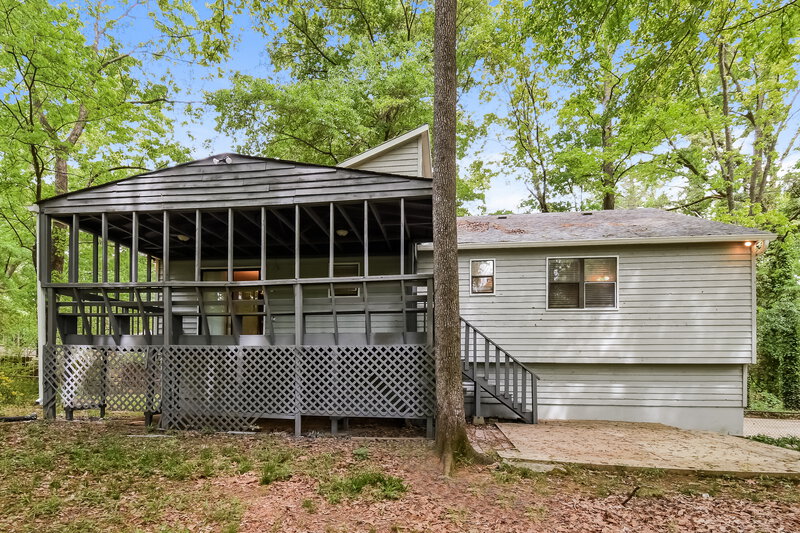 2,320/Mo, 170 Hyde Park Ct NE Kennesaw, GA 30144 Rear View