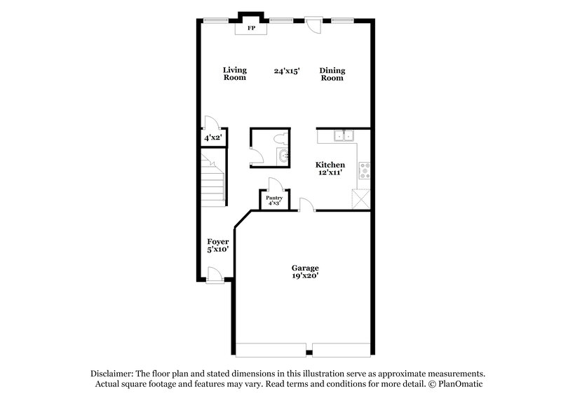 2,175/Mo, 406 Hidden Creek Ct Canton, GA 30114 Floor Plan View