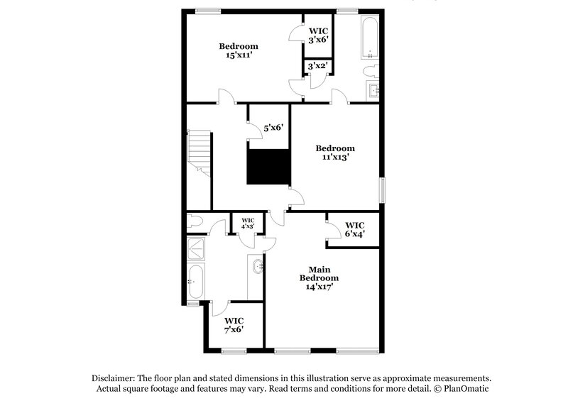2,175/Mo, 406 Hidden Creek Ct Canton, GA 30114 Floor Plan View 2