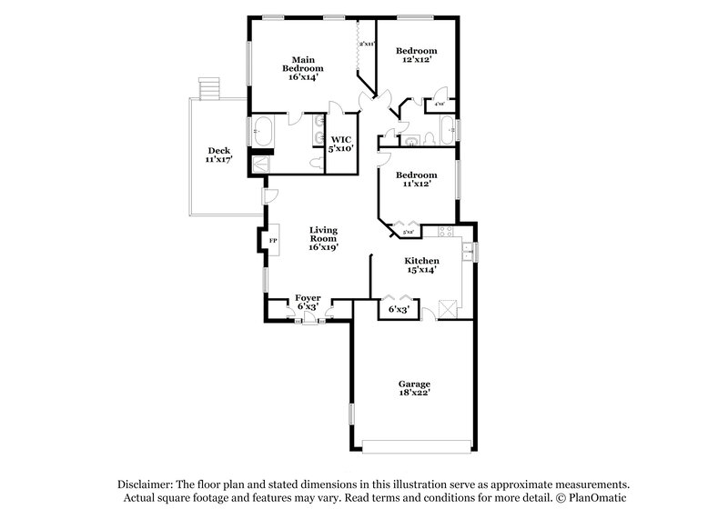 1,685/Mo, 200 Kings Cv Locust Grove, GA 30248 Floor Plan View