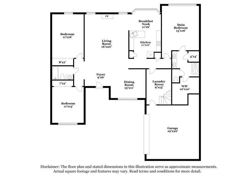2,305/Mo, 10 Mosswood Trl Newnan, GA 30265 Floor Plan View