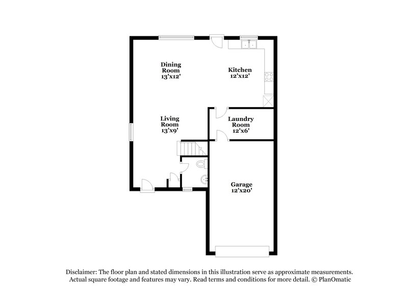 1,865/Mo, 1713 Cheryl Ln Griffin, GA 30224 Floor Plan View 2