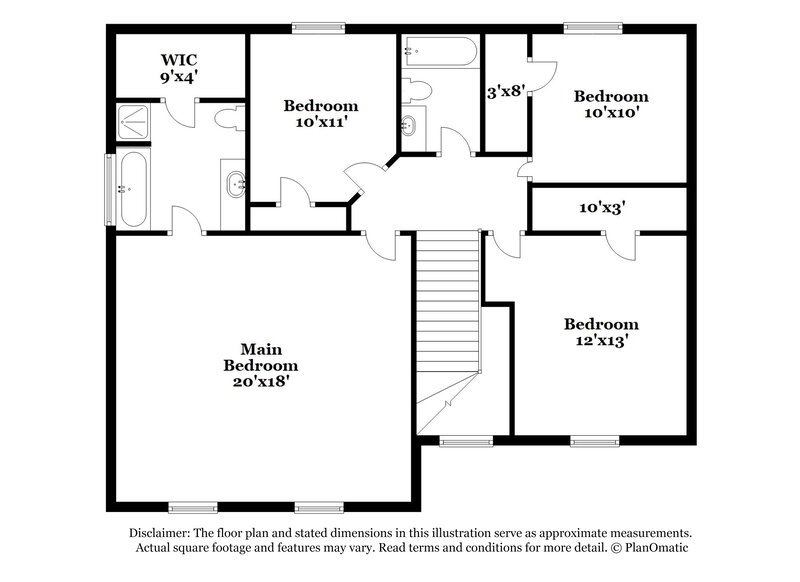 2,235/Mo, 2941 Partin Pl Ellenwood, GA 30294 Floorplan View 2
