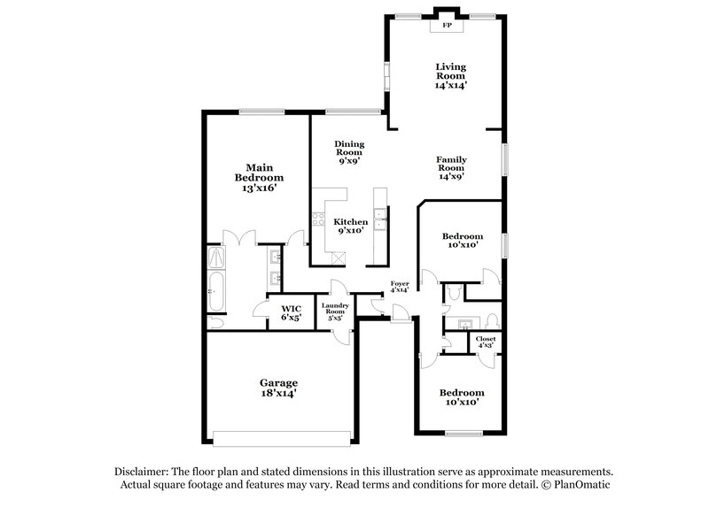 2,080/Mo, 610 Clairidge Ln Lawrenceville, GA 30046 Floor Plan View