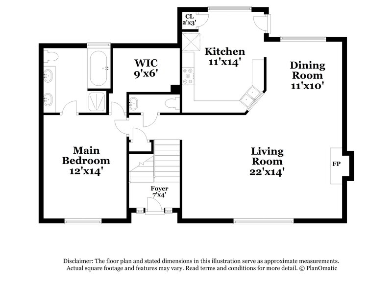 2,225/Mo, 1393 Richland Creek Trl Sugar Hill, GA 30518 Floor Plan View