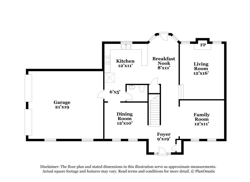 2,560/Mo, 290 Hazelhurst Dr Covington, GA 30016 Floor Plan View
