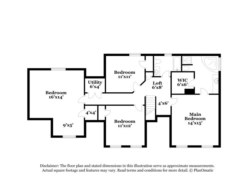 2,560/Mo, 290 Hazelhurst Dr Covington, GA 30016 Floor Plan View 2