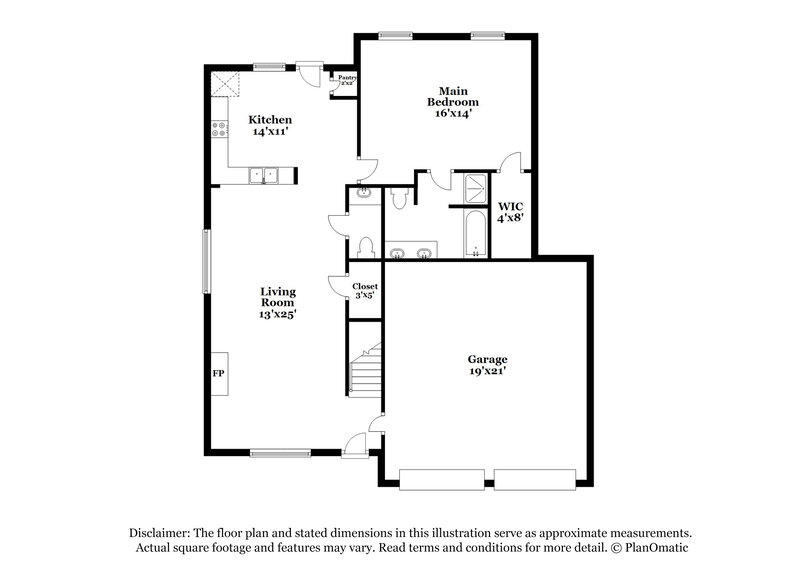 2,045/Mo, 100 St Ann Cir Dallas, GA 30157 Floor Plan View