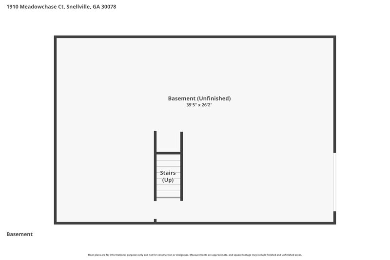 2,395/Mo, 1910 Meadowchase Ct Snellville, GA 30078 Floor Plan View