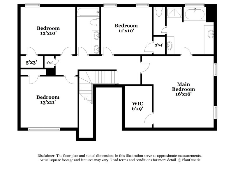 2,350/Mo, 135 Greenland Dr McDonough, GA 30253 Floor Plan View 2