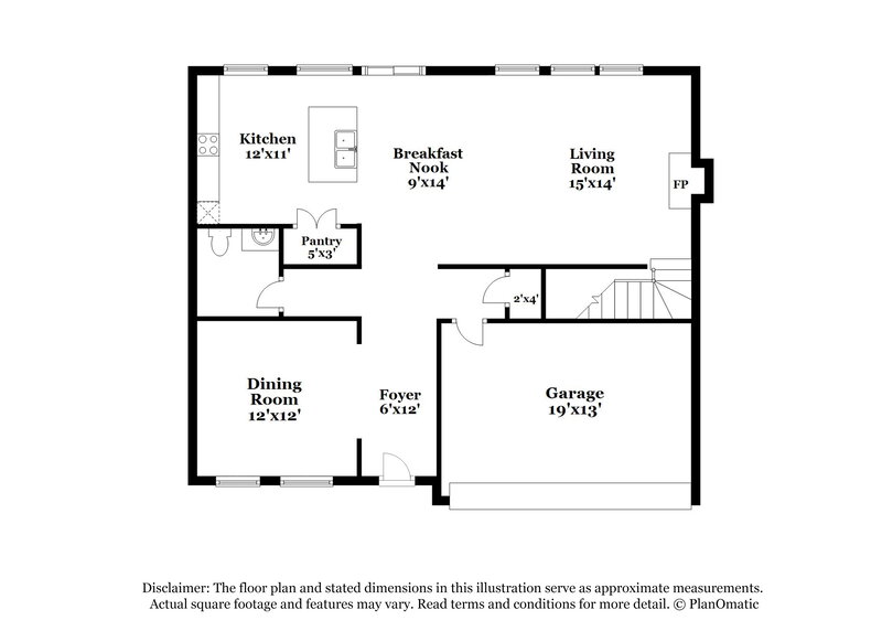 2,155/Mo, 900 Walnut Woods Dr Braselton, GA 30517 Floor Plan View