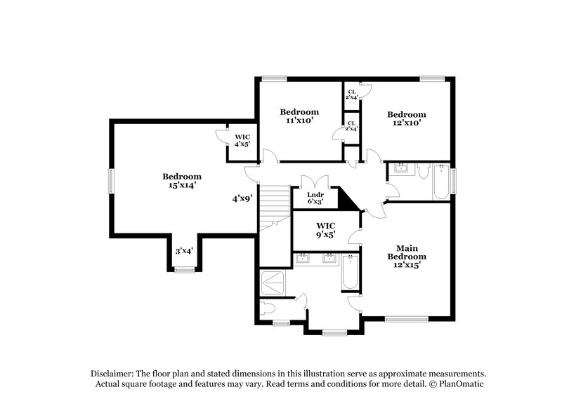 2,295/Mo, 10 Cheyenne Dr Stockbridge, GA 30281 Floor Plan View 2