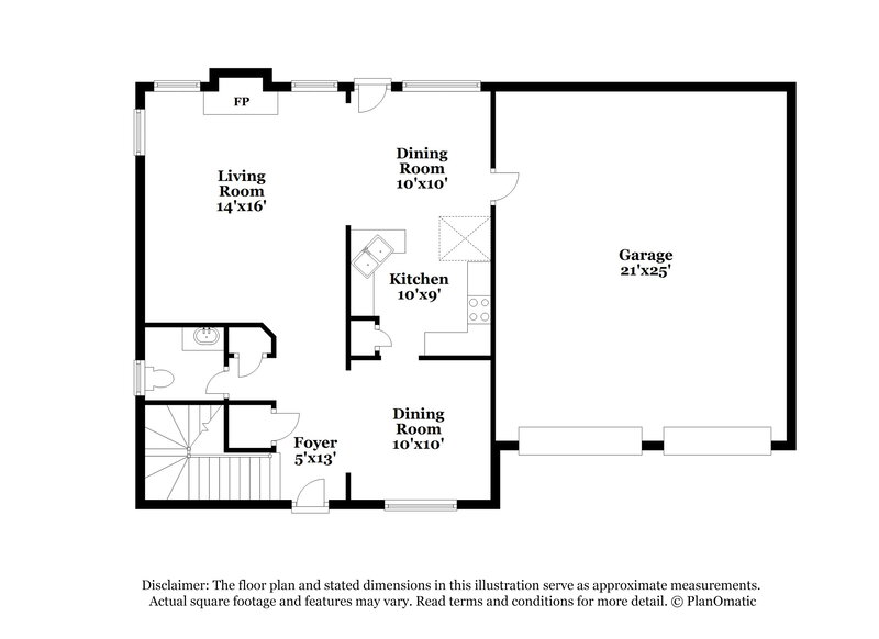1,995/Mo, 104 Stonebriar Blvd Griffin, GA 30224 Floor Plan View