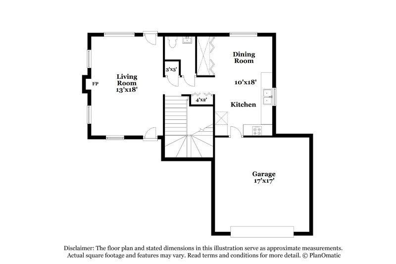 1,685/Mo, 150 N Greenfield Cir Covington, GA 30016 Floor Plan View