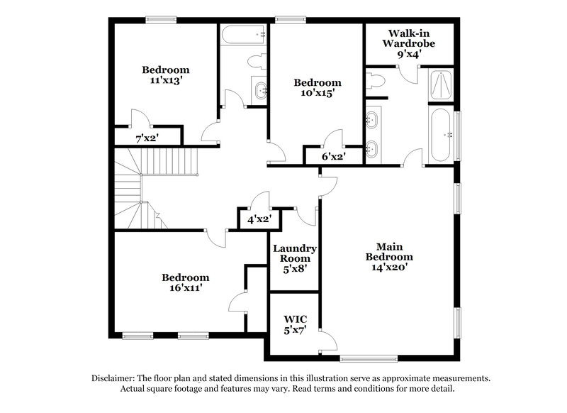 1,925/Mo, 425 Flowery Branch Ct Villa Rica, GA 30180 Floorplan View 2