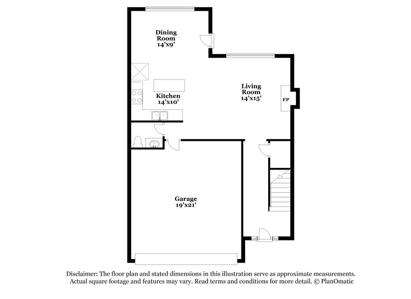 2,435/Mo, 137 Red Branch Dr Villa Rica, GA 30180 Floorplan View