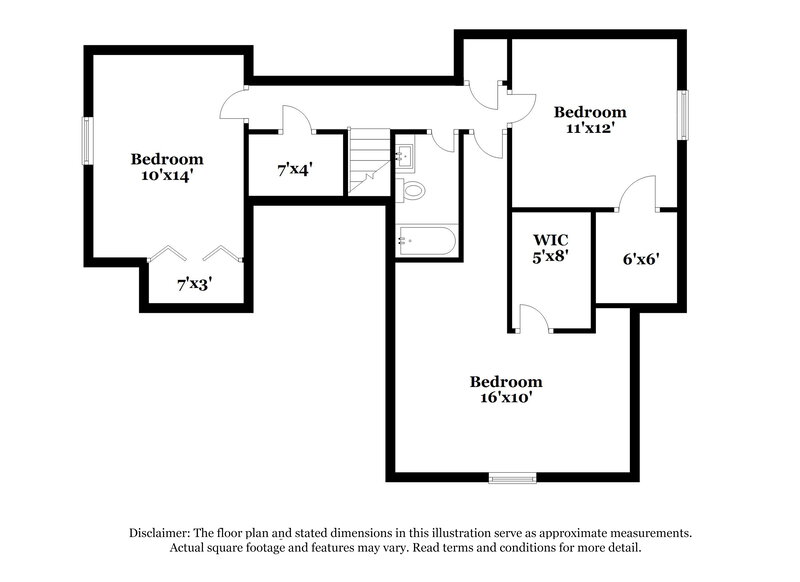 2,790/Mo, 1461 Starling Ct Hampton, GA 30228 Floor Plan View