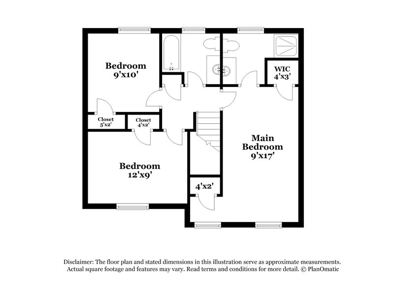 2,260/Mo, 885 Trace Cir NE Marietta, GA 30066 Floor Plan View 2