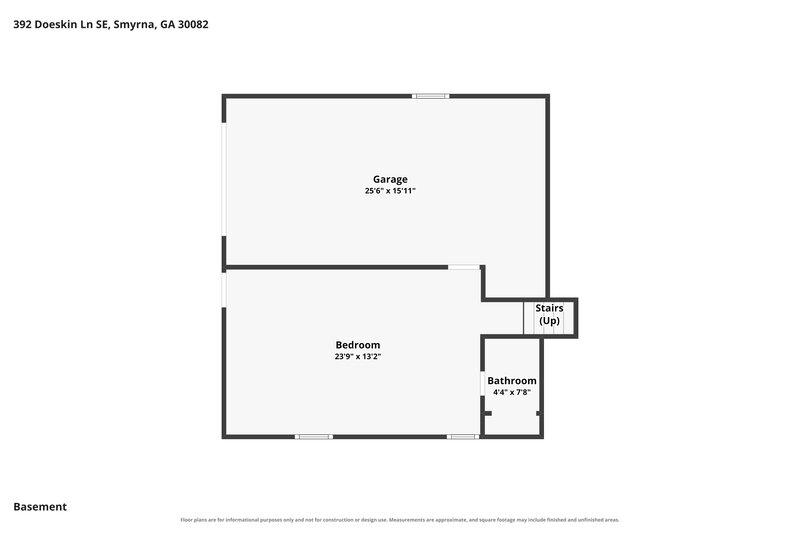 2,400/Mo, 392 Doeskin Ln SE Smyrna, GA 30082 Floor Plan View