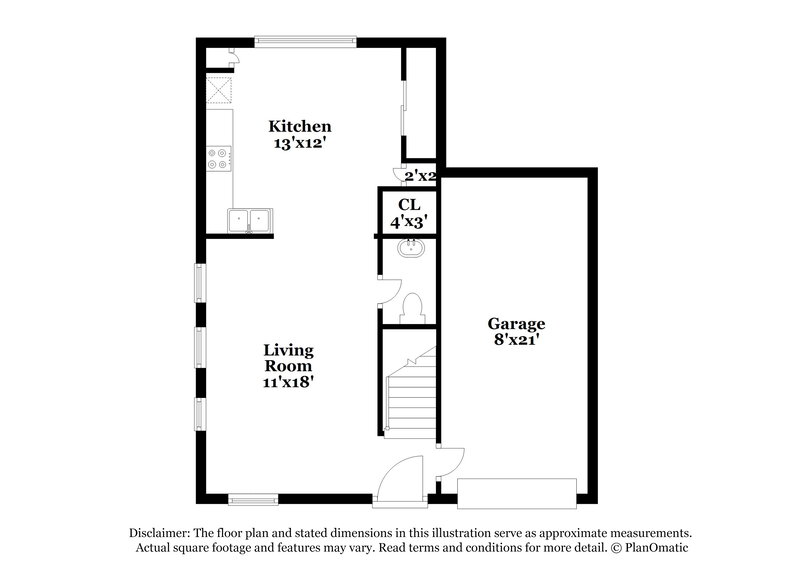 2,150/Mo, 136 Oak Grove Pl Acworth, GA 30102 Floor Plan View