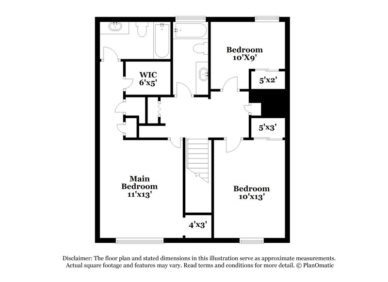 2,150/Mo, 136 Oak Grove Pl Acworth, GA 30102 Floor Plan View 2