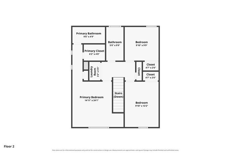 1,805/Mo, 136 Oak Grove Pl Acworth, GA 30102 Floor Plan View 2