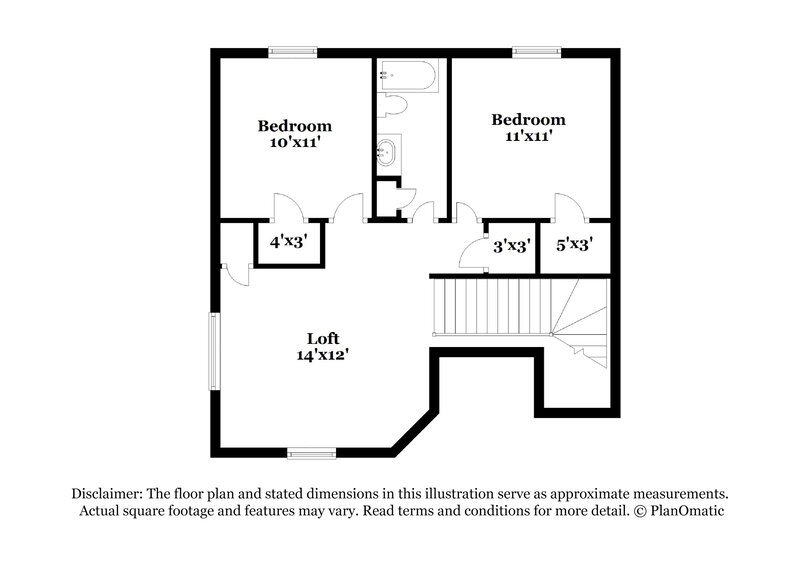 1,925/Mo, 715 Cool Weather Dr Lawrenceville, GA 30045 Floor Plan View 2