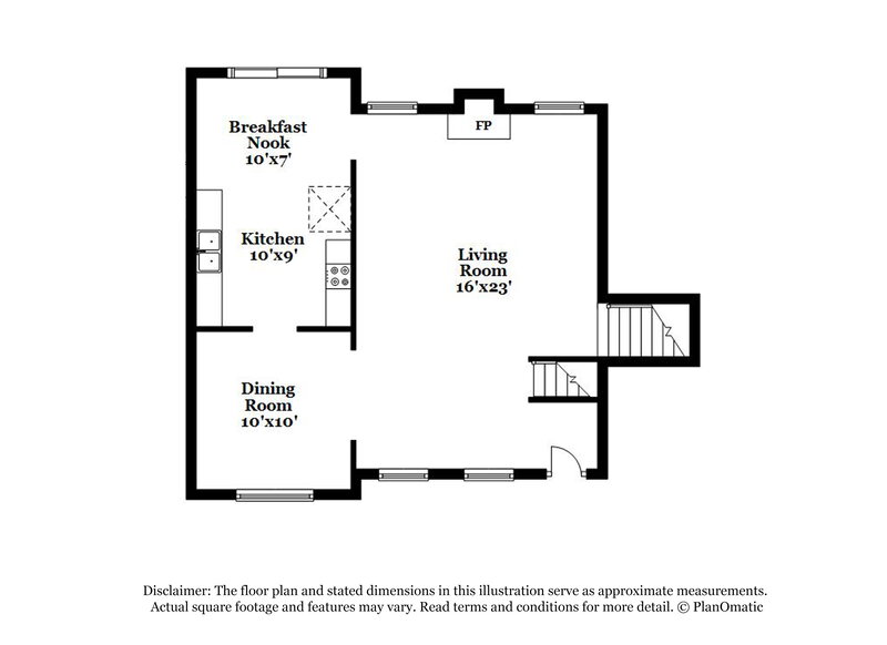 2,190/Mo, 1622 Cumberland Club Rd SW Marietta, GA 30008 Floor Plan View 3