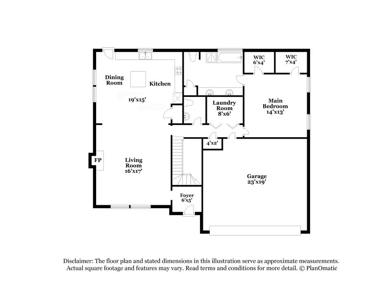 2,280/Mo, 41 Winding Flower Walk Adairsville, GA 30103 Floor Plan View