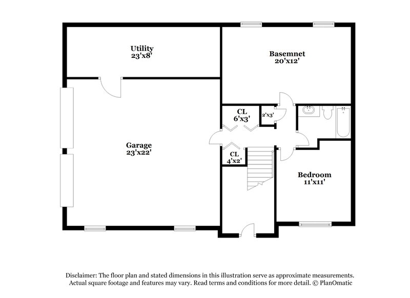 2,265/Mo, 1426 Paddocks Way Powder Springs, GA 30127 Floor Plan View