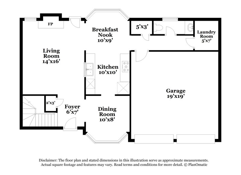 2,085/Mo, 4720 Bald Eagle Way Douglasville, GA 30135 Floor Plan View 2