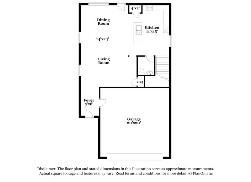 1,980/Mo, 255 Eagles Pkwy Covington, GA 30014 Floor Plan View