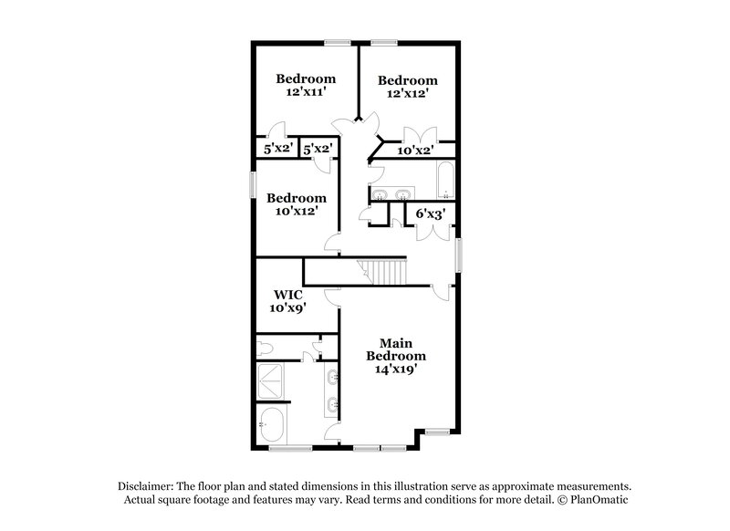 2,940/Mo, 360 Lossie Ln McDonough, GA 30253 Floor Plan View 2