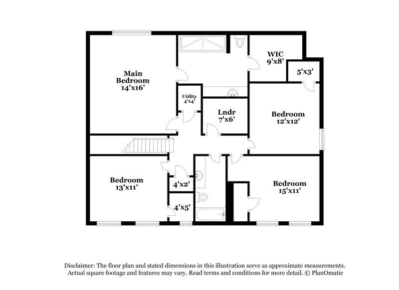 3,460/Mo, 1091 Coldwater Dr Griffin, GA 30224 Floor Plan View 2