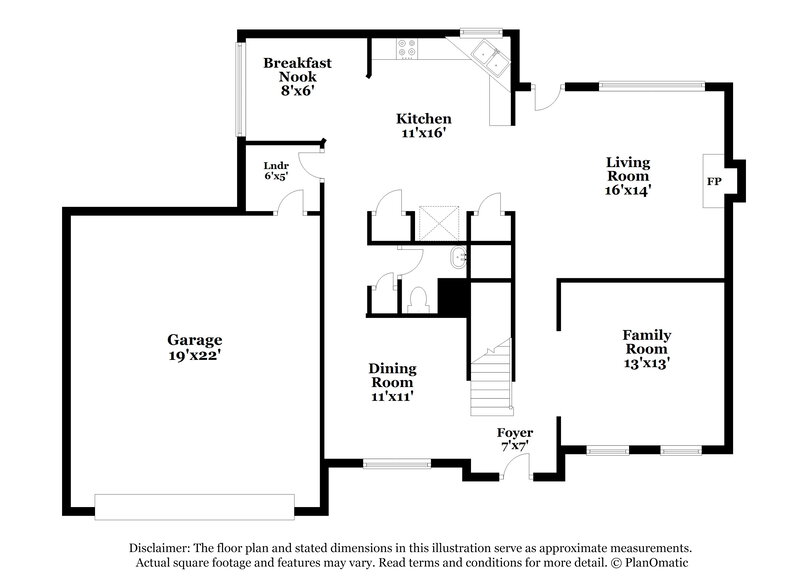 3,330/Mo, 4756 Buffalo St Fairburn, GA 30213 Floor Plan View