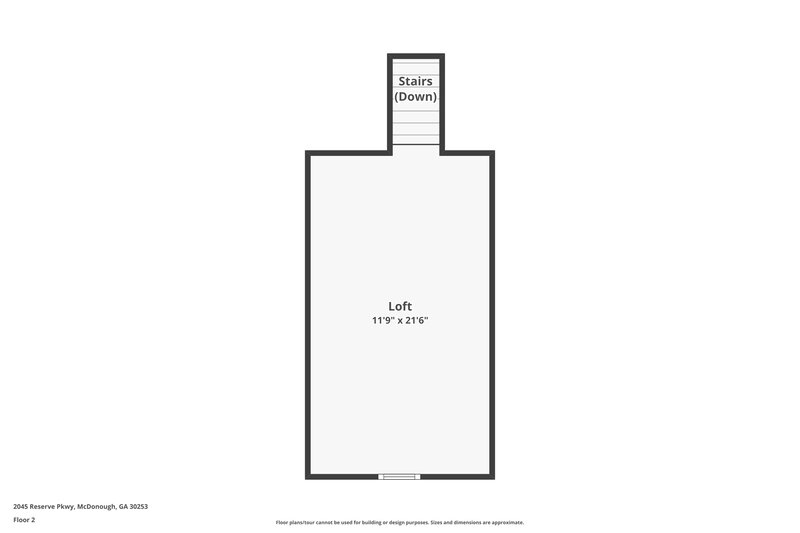 2,030/Mo, 2045 Reserve Pkwy McDonough, GA 30253 Floor Plan View 2