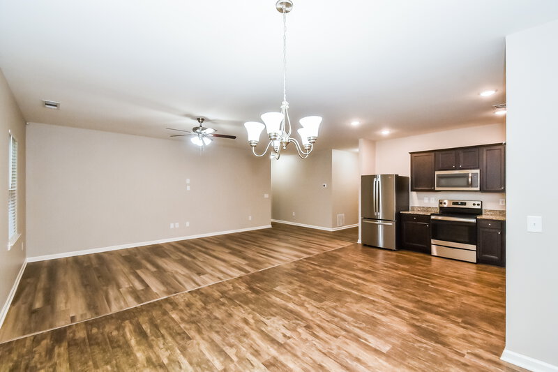 1,910/Mo, 7223 Ashley Falls Ct Douglasville, GA 30134 Dining Room View 2