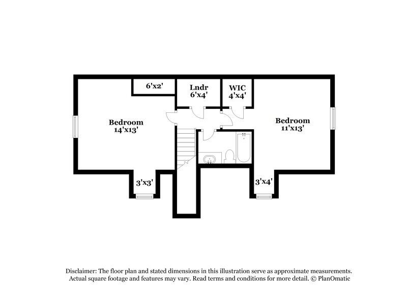 1,875/Mo, 46 Muscadine Ct Douglasville, GA 30134 Floor Plan View 2