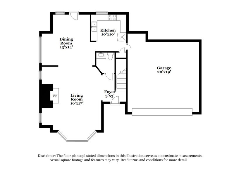 2,580/Mo, 626 Ambrose Ln Peachtree City, GA 30269 Floor Plan View